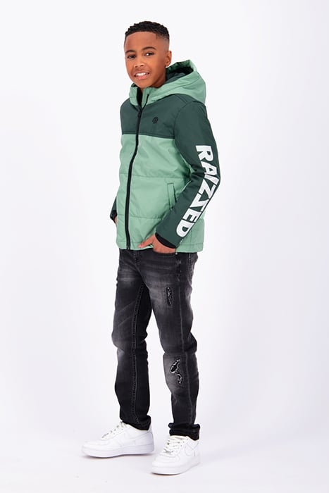 BOYS TRENTINO JACKET SAGE GREEN 7