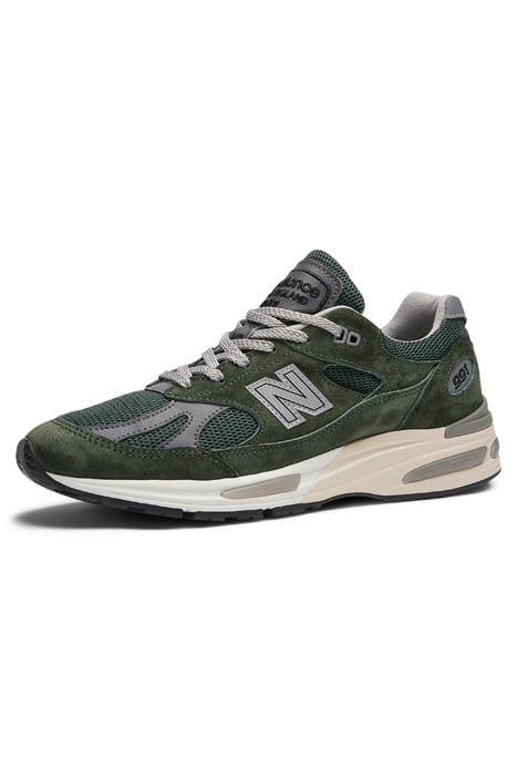 MADE IN UK UNISEX 991V2 KOMBU GREEN 8