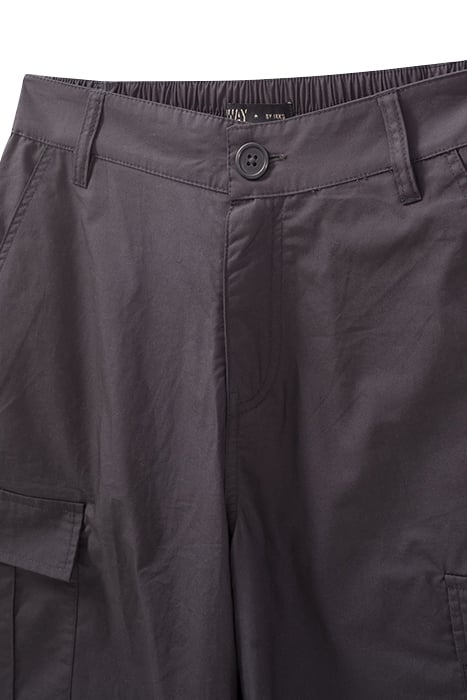 GIRLS’ GREY PARACHUTE-STYLE CANVAS COMBAT TROUSERS 3