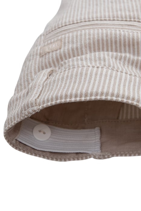 BABY BOYS’ BEIGE STRIPED OCCASIONWEAR TROUSERS WITH STRAPS 7