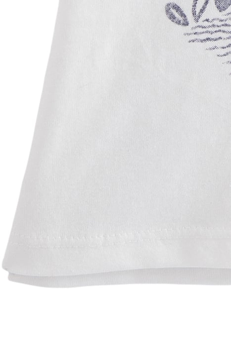 BABY GIRLS' ECRU T-SHIRT, HEART-SHAPED HUMMINGBIRD IMAGE 5