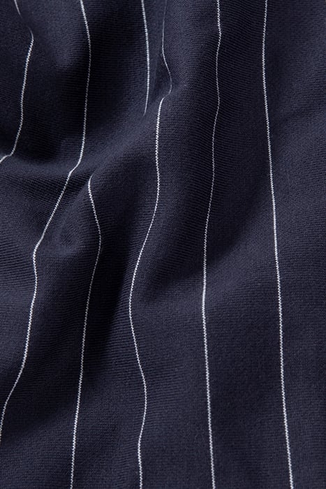 BOYS' NAVY PINSTRIPE KNIT CARDIGAN 7