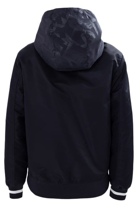 BOYS’ 2-IN-1 NAVY BOMBER JACKET AND MONOGRAM WINDCHEATER 2