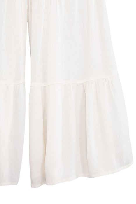 GIRLS’ OFF-WHITE LENZING™ ECOVERO™ WIDE LEG TROUSERS 5