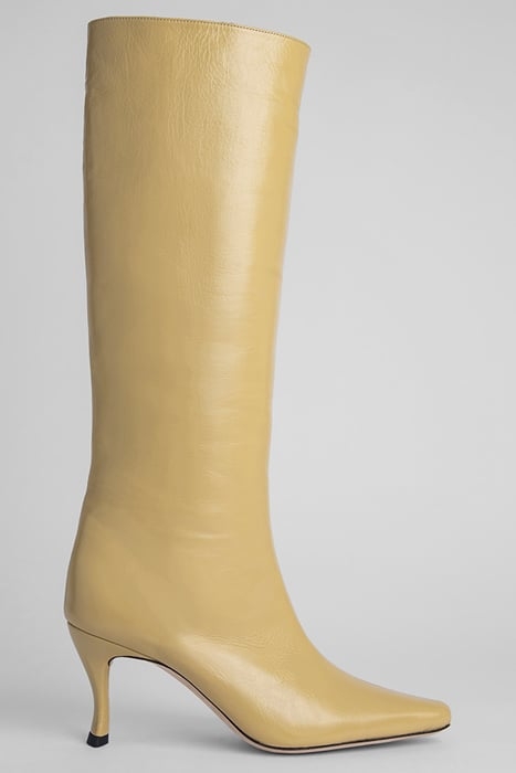 STEVIE 42 YELLOW CREASED LEATHER YELLOW 1