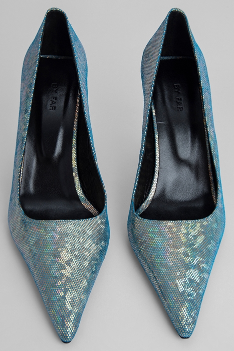 VIVA DISCO BLUE HOLOGRAM LEATHER BLUE 3