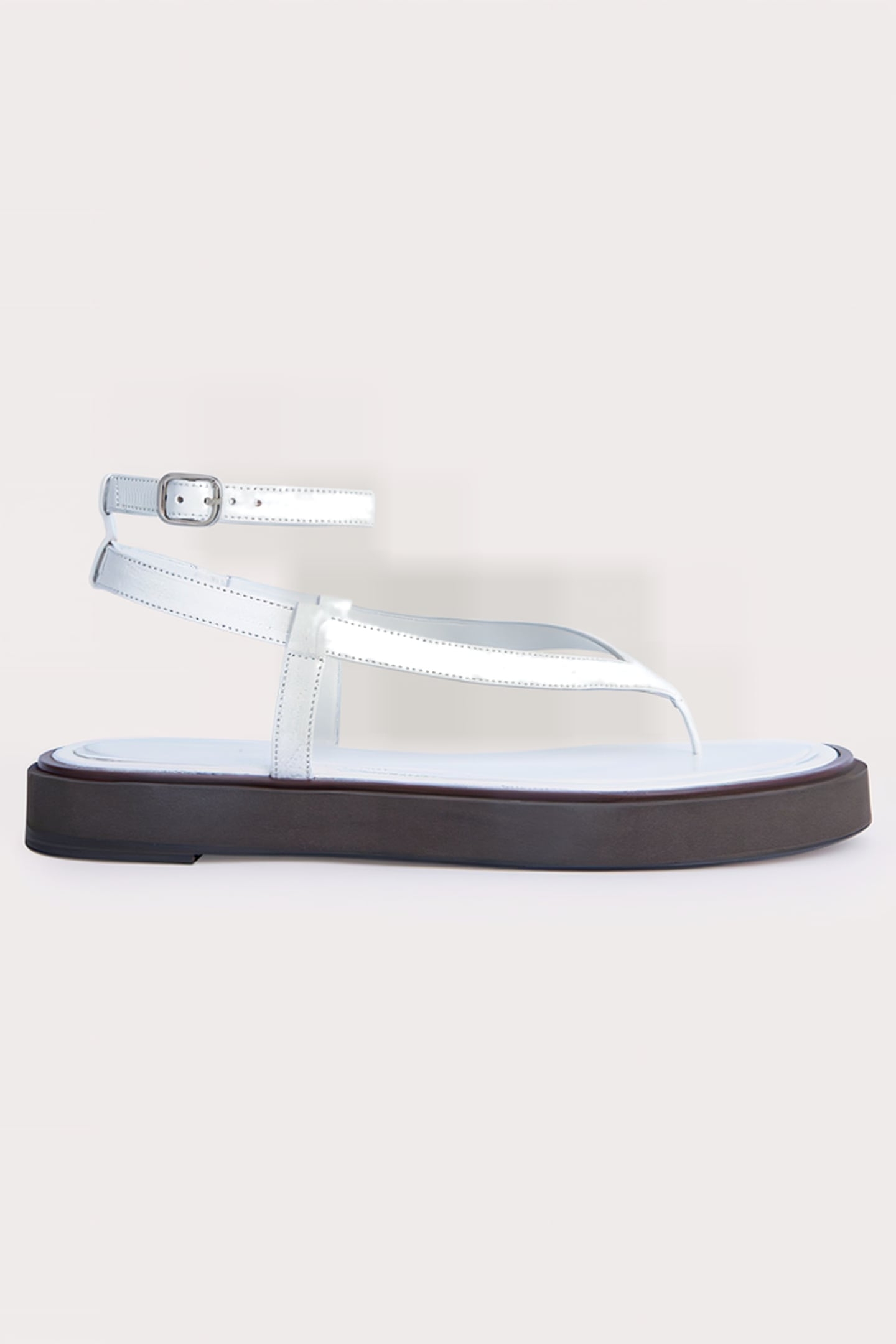 CECE WHITE GRAINED LEATHER WHITE 1