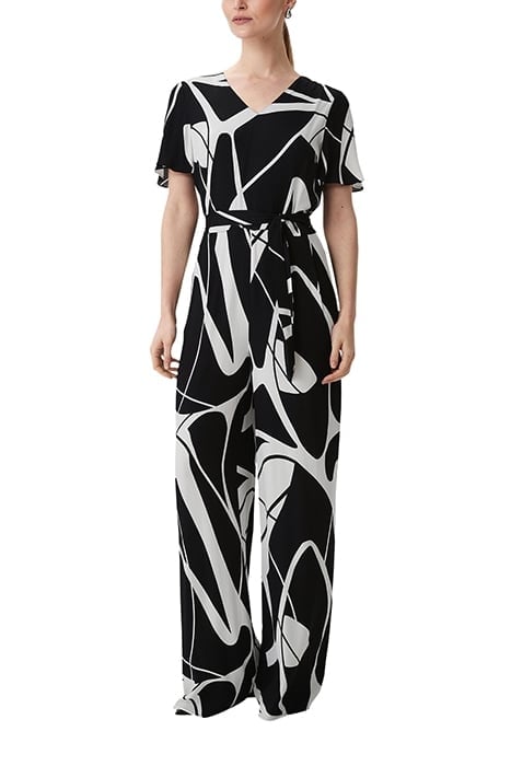 COMMA JUMPSUITS GREY/BLACK 4