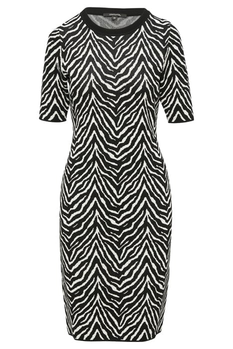 COMMA DRESSES GREY/BLACK 4