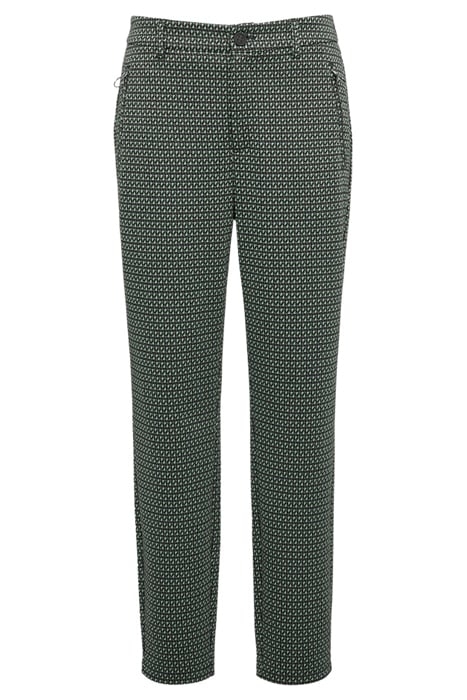 S.OLIVER PANTS GREY/BLACK 4