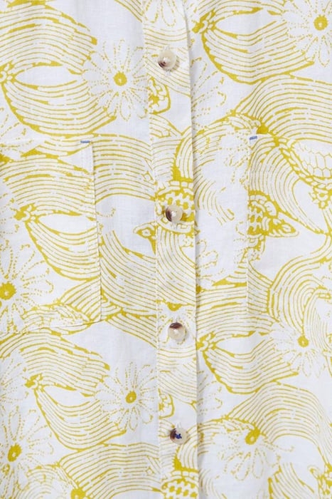 LAYLA LINEN SHIRT WHITE MULTI 4