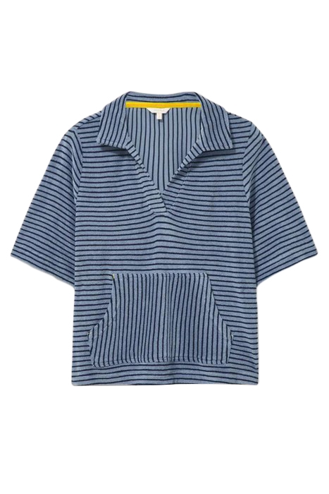 SOFIA TOWELLING TOP BLUE PRINT 2