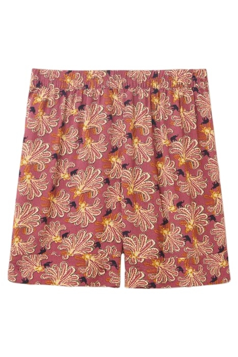 MATILDA SHORT PLUM MULTI 3