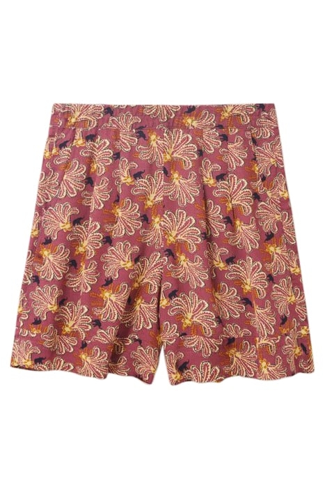 MATILDA SHORT PLUM MULTI 2