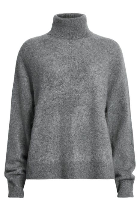 REBEL ROLL NECK GREY MELANGE 4