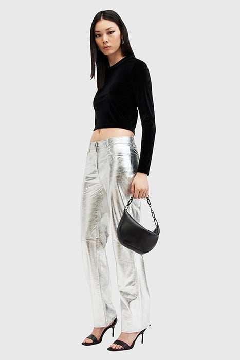 REGINA VELVET TOP BLACK 5