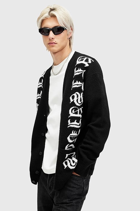 SCRIPTURE CARDIGAN BLACK 6