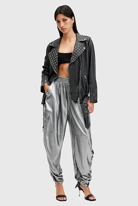 KAYE TROUSER METALLIC GREY 3