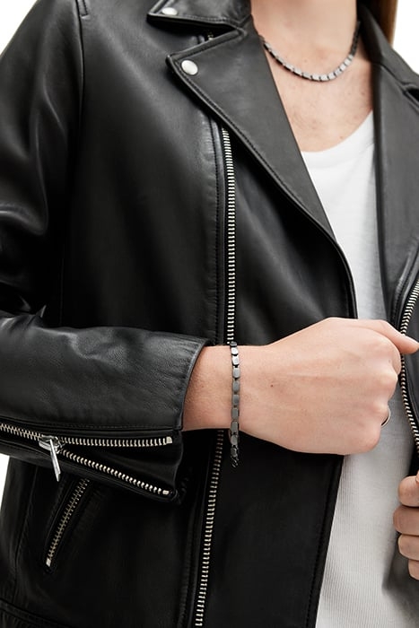 AXEL HEX BRACELET WARM SILVR/DRK HEM 2