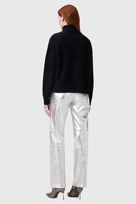 SAIGE FOIL TROUSER SILVER 4