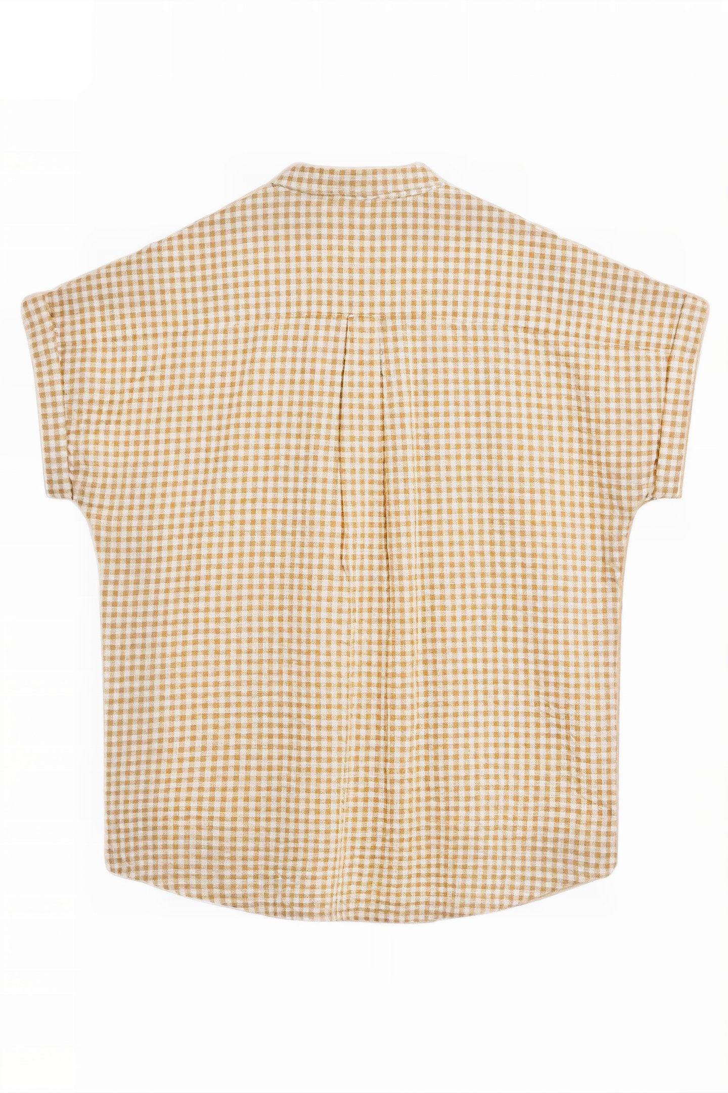 ELLA CHECK SHIRT NATURAL MULTI 2