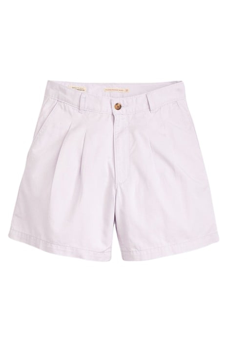 PLEATED TROUSER SHORT LAVENDER BLUE 4
