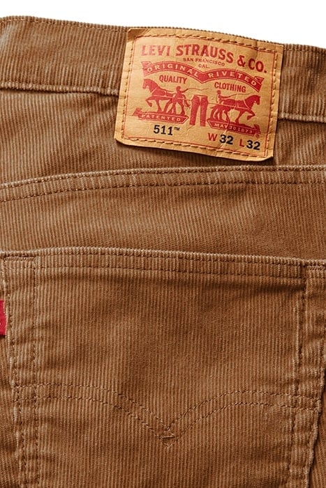 511 SLIM KARLA BROWN S 14W CORD 7