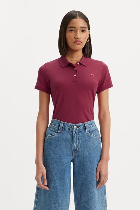 LSELEVIS HM POLO BURGUNDY 1