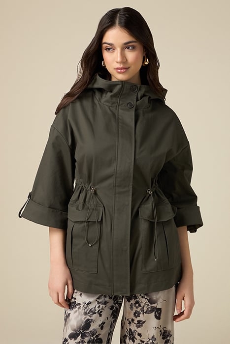 COTTON PARKA GREEN 1