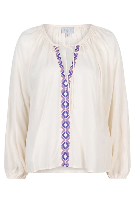 ASTIA BOHEMIAN DETAILED TOP BUTTER CREAM 8