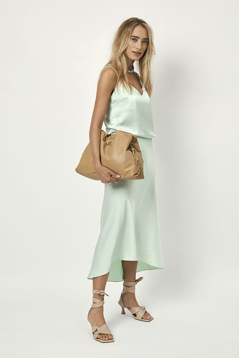 OBU SATIN SINGLET PISTACHIO 5