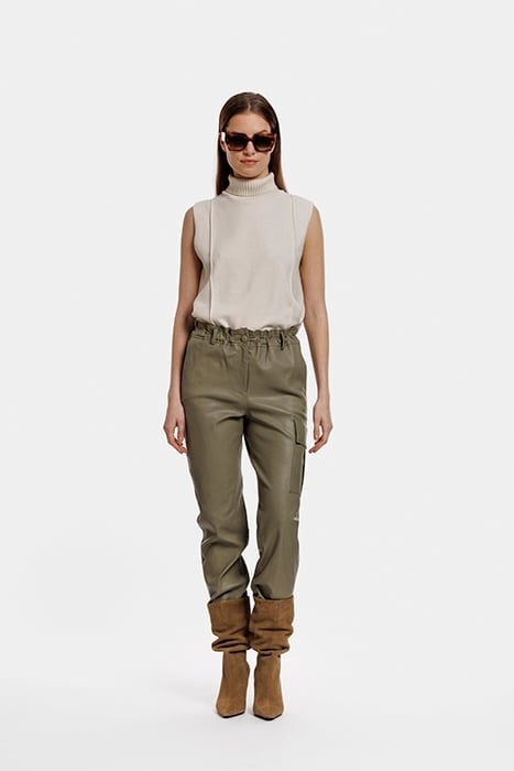 YARA TROUSERS SAGE GREEN 1