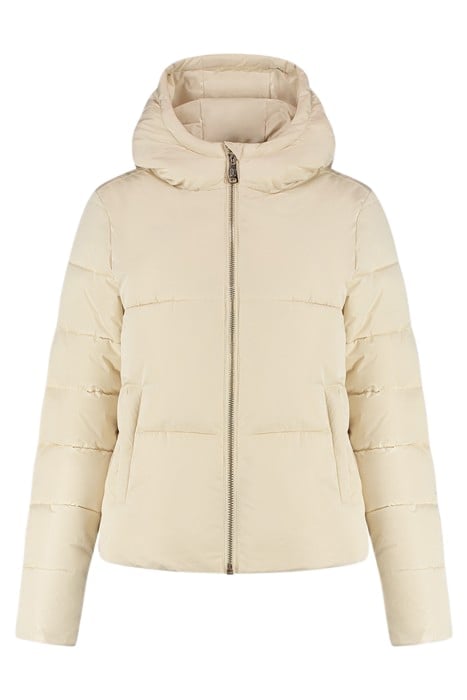 MOLLY SHORT PUFFER PEARL 1