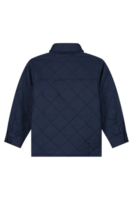 QUILTED SHIRTJACKET MIDNIGHT BLUE 2