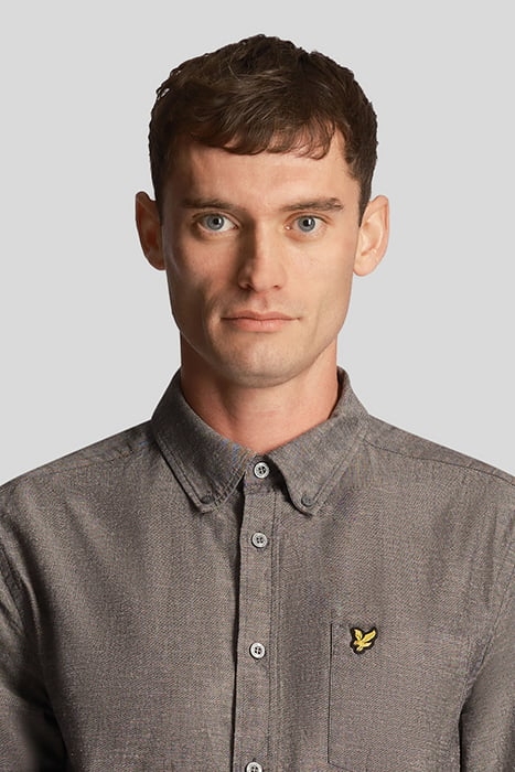 COTTON LINEN BUTTON DOWN SHIRT DARK NAVY 4