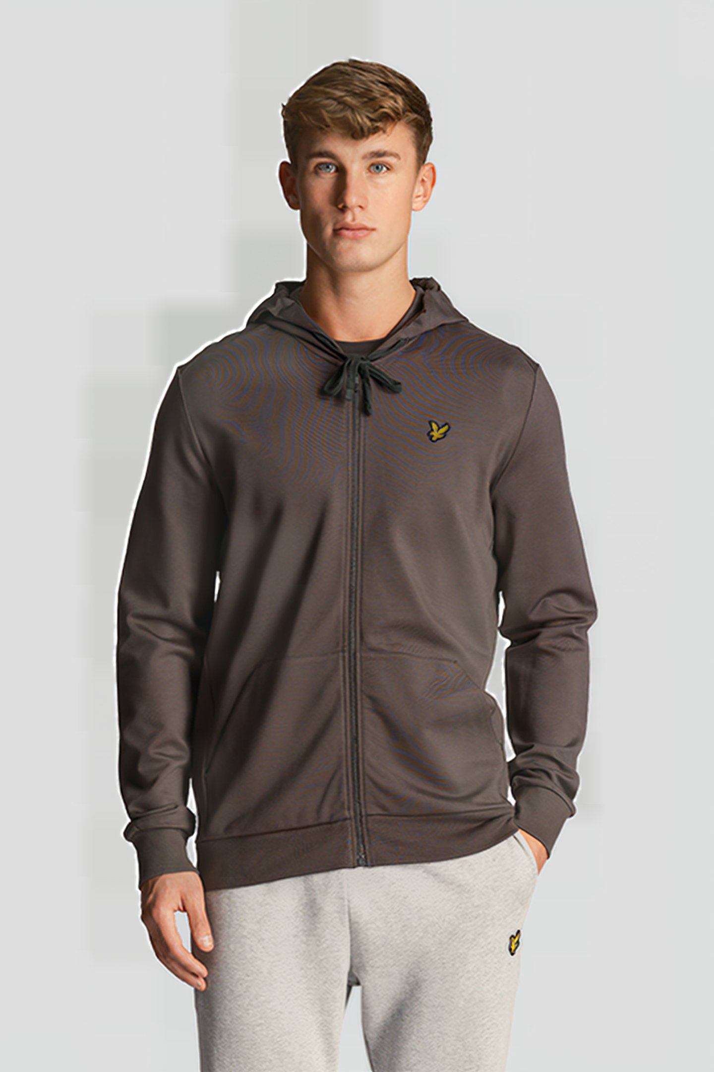 FULL-ZIP HOODIE GRAPHITE 1