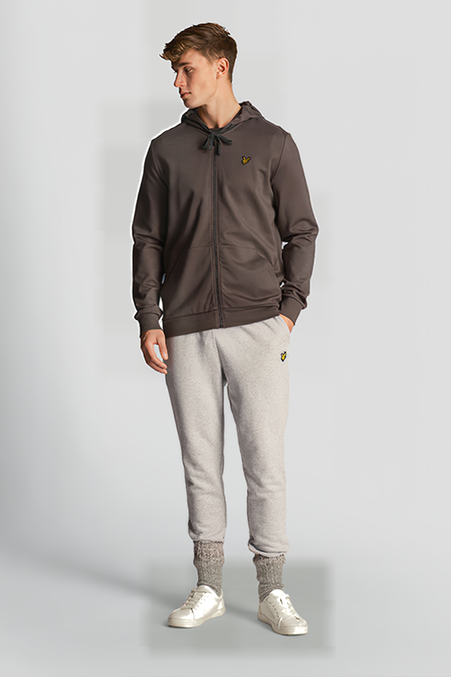FULL-ZIP HOODIE GRAPHITE 3