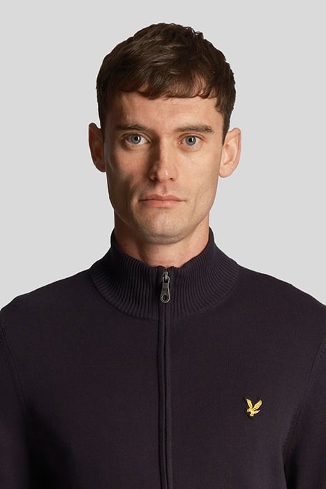 FULL ZIP JUMPER DARK NAVY 5