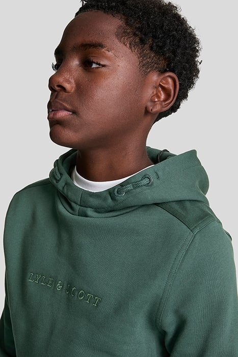 CARGO POCKET HOODIE ARGYLE TEAL 5