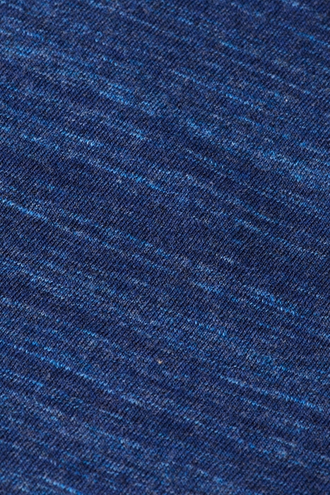 BOXY FIT TIE FRONT MARL T-SHIRT STARNIGHT BLUE 7