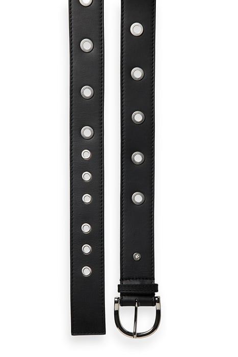 EYELETS BELT BLACK 2