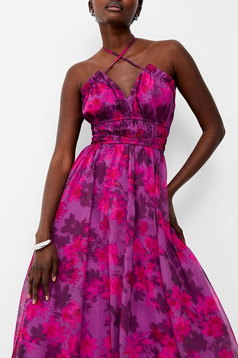 ARLA HALLIE CRINKLE DRESS MEADOW MAUVE 3