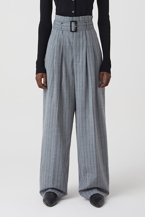 IMOGEN PANTS DARK GREY MELANGE 1