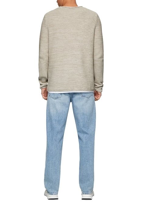 S.OLIVER-QS PULLOVER BEIGE 3