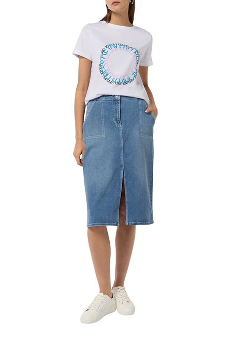 COMMA T-SHIRTS WHITE 2