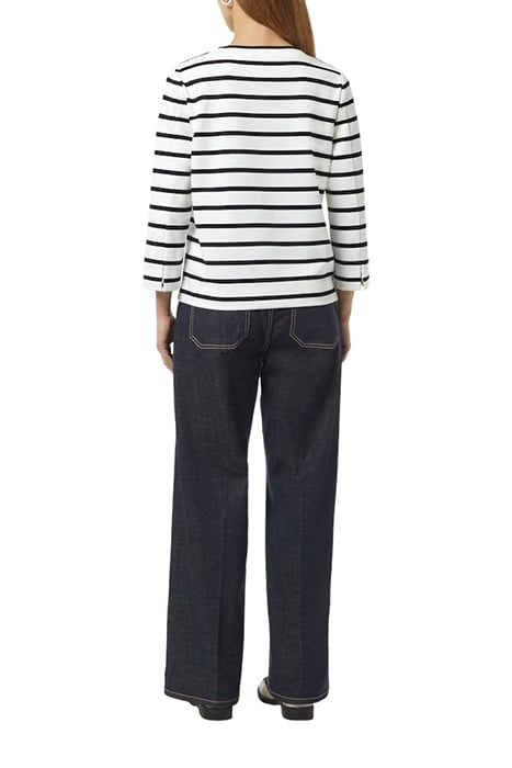 COMMA SWEATSHIRTS WHITE 2