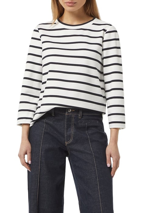 COMMA SWEATSHIRTS WHITE 1