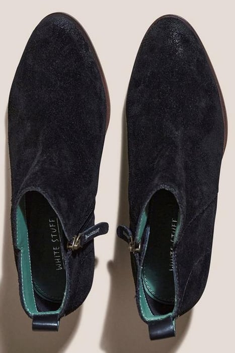 WILLOW SUEDE ANKLE BOOT PURE BLACK 3