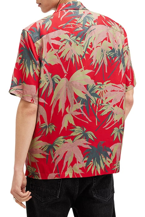 HUDSONY SS SHIRT SCARLETT RED 2