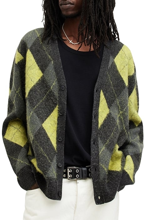 JOKER CARDIGAN CINDER BLACK MARL 1